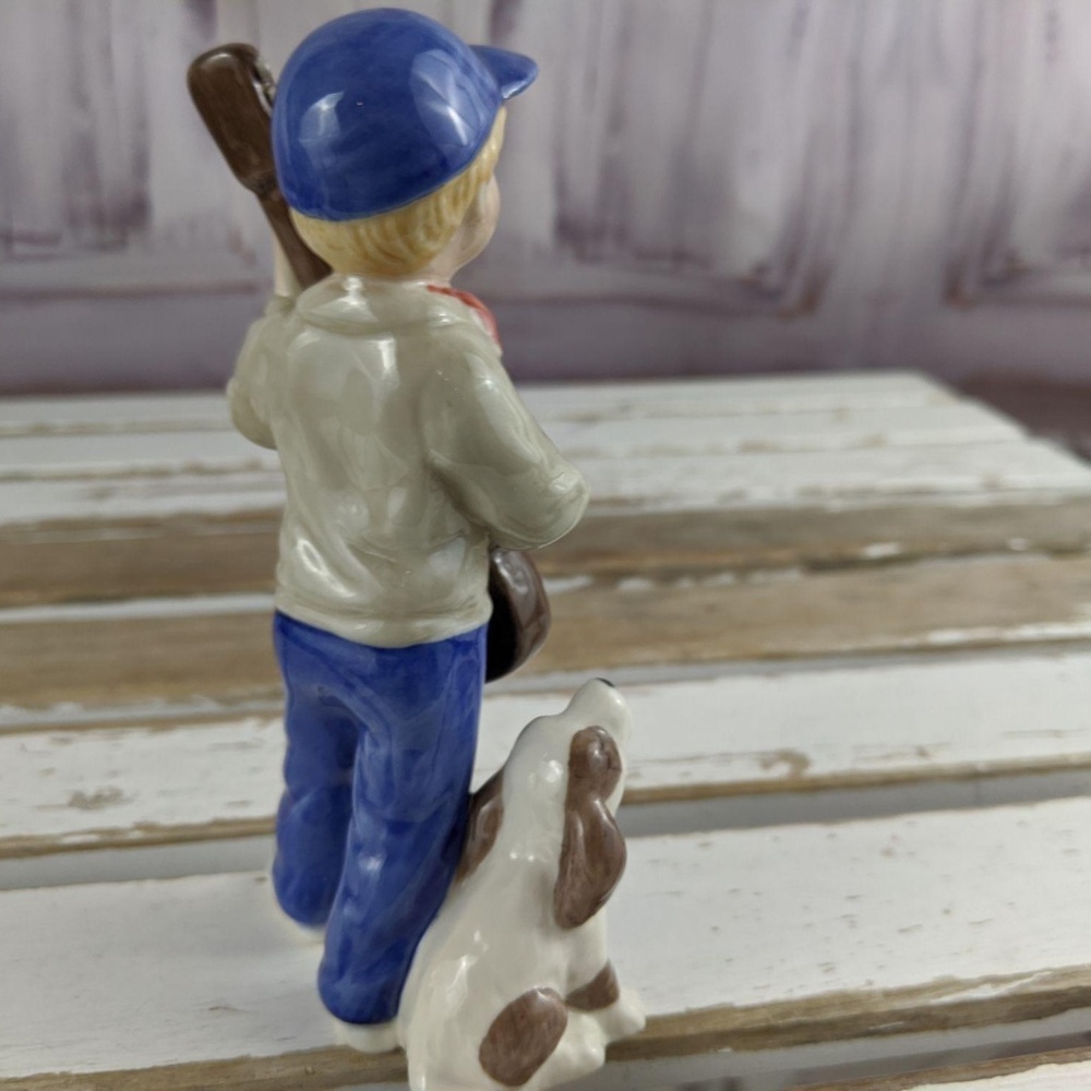 Bing & Grondahl Alex 2008 guitar dog‎ boy B&G figur - Picture 5 of 8